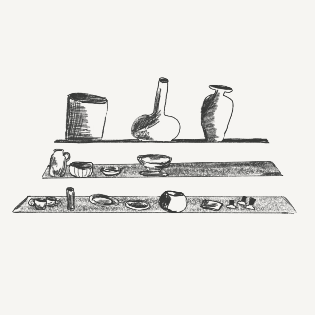 Kiln firing (bisque) per kg [affiliate, with storage]